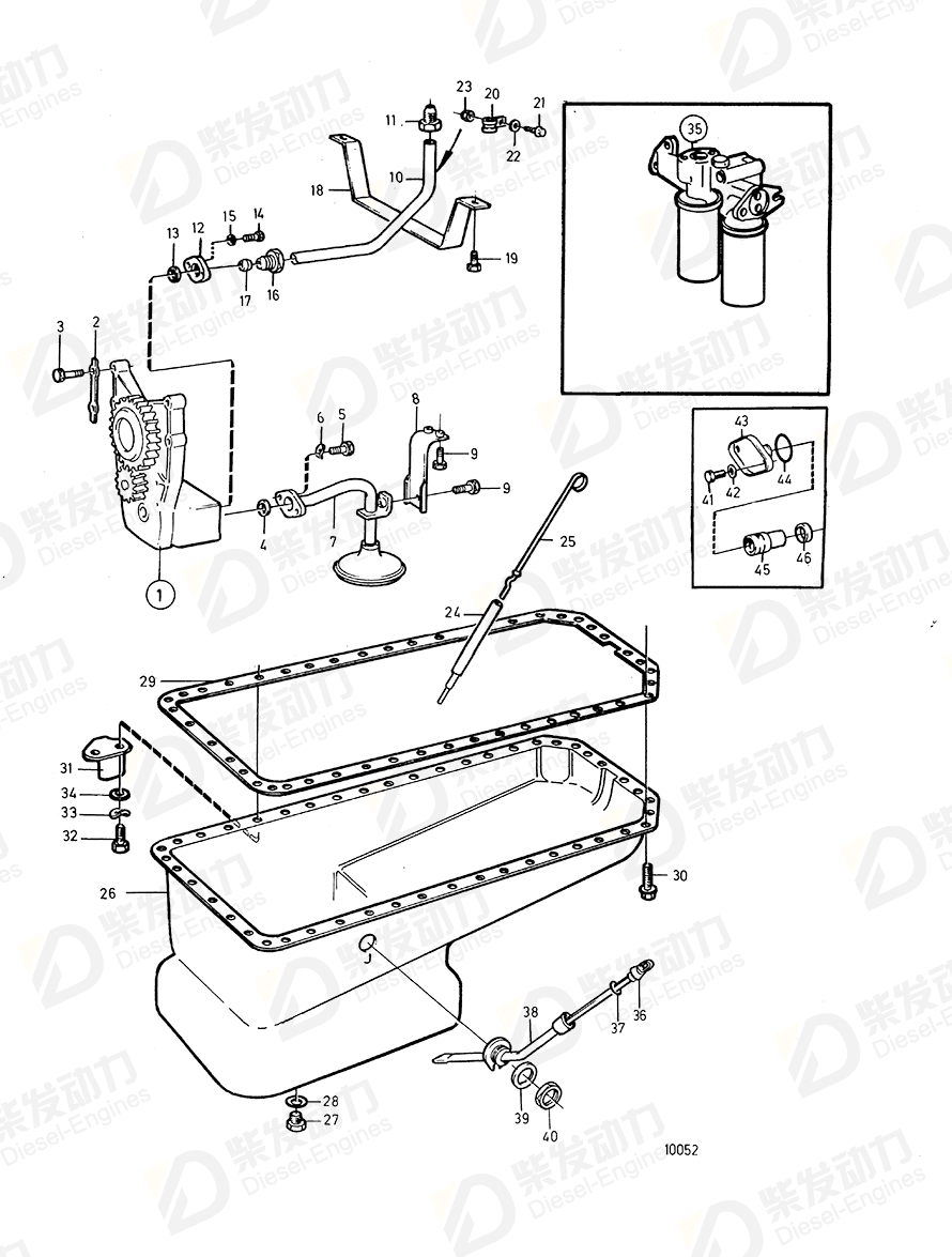 VOLVO Plug 470475 Drawing